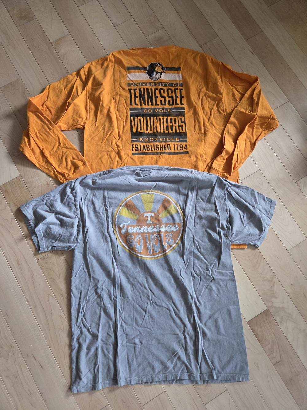 University of Tennessee Volunteers Comfort Wash Graphic Tees
